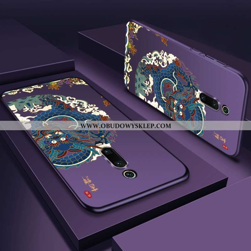 Etui Xiaomi Mi 9t Pro Silikonowe Nubuku Telefon Komórkowy, Futerał Xiaomi Mi 9t Pro Ochraniacz Niebi
