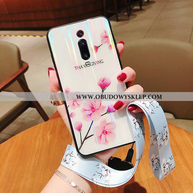 Etui Xiaomi Mi 9t Trendy Mały Czerwony Netto, Futerał Xiaomi Mi 9t Super All Inclusive Biała