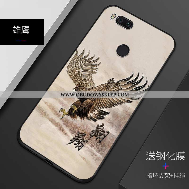 Etui Xiaomi Mi A1 Osobowość Mały Niebieski, Futerał Xiaomi Mi A1 Relief Niebieska