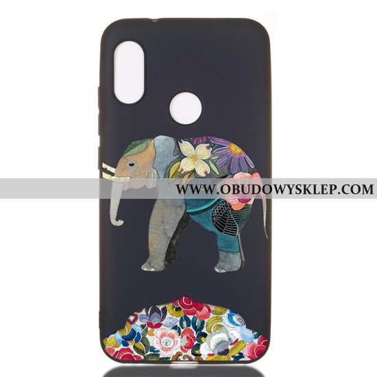 Etui Xiaomi Mi A2 Lite Kreskówka Czarny Etui, Futerał Xiaomi Mi A2 Lite Miękki All Inclusive Czarna