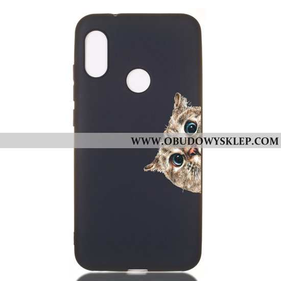 Etui Xiaomi Mi A2 Lite Kreskówka Czarny Etui, Futerał Xiaomi Mi A2 Lite Miękki All Inclusive Czarna