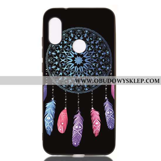 Etui Xiaomi Mi A2 Lite Kreskówka Czarny Etui, Futerał Xiaomi Mi A2 Lite Miękki All Inclusive Czarna