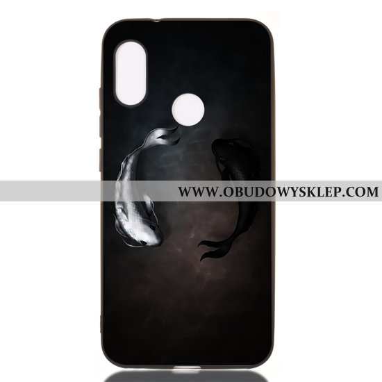 Etui Xiaomi Mi A2 Lite Kreskówka Czarny Etui, Futerał Xiaomi Mi A2 Lite Miękki All Inclusive Czarna