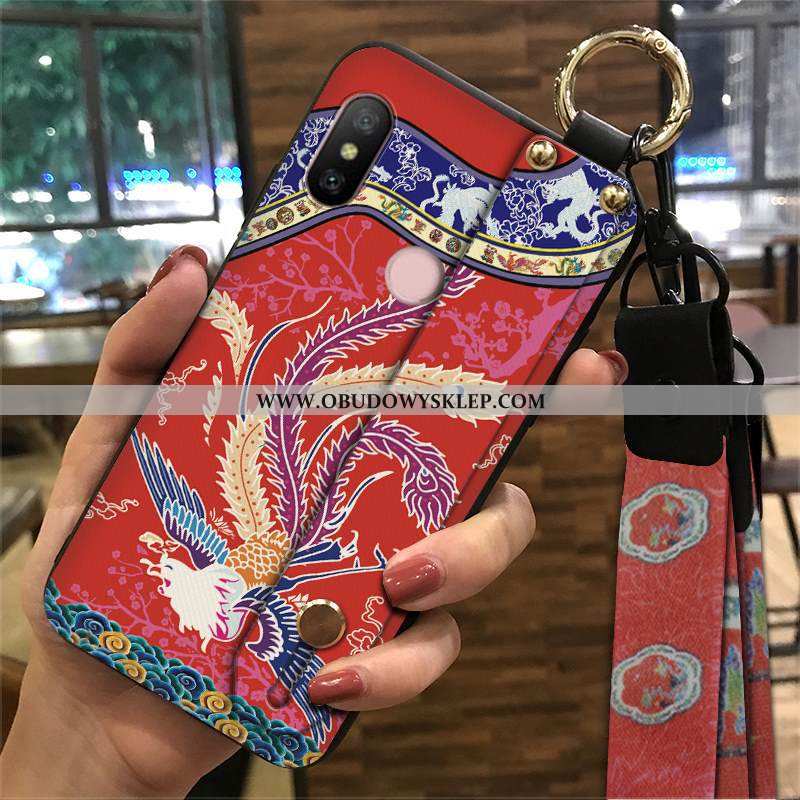 Etui Xiaomi Mi A2 Lite Miękki Telefon Komórkowy Chiński Styl, Futerał Xiaomi Mi A2 Lite Ochraniacz W