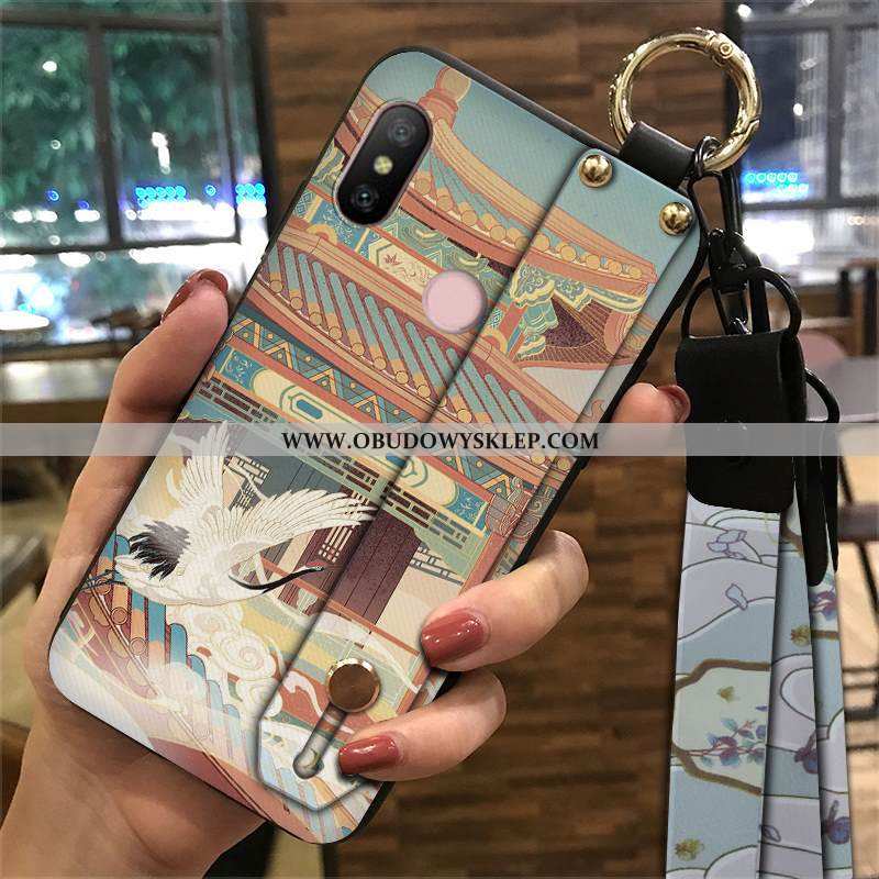 Etui Xiaomi Mi A2 Lite Miękki Telefon Komórkowy Chiński Styl, Futerał Xiaomi Mi A2 Lite Ochraniacz W