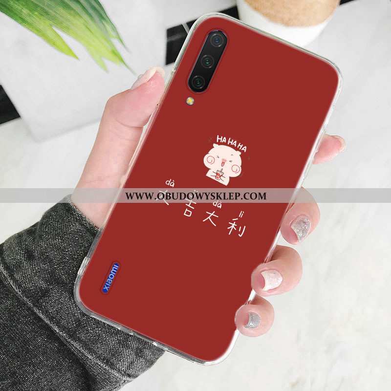 Etui Xiaomi Mi A3 Przezroczysty All Inclusive Futerał, Futerał Xiaomi Mi A3 Trendy Cienkie Rozowa