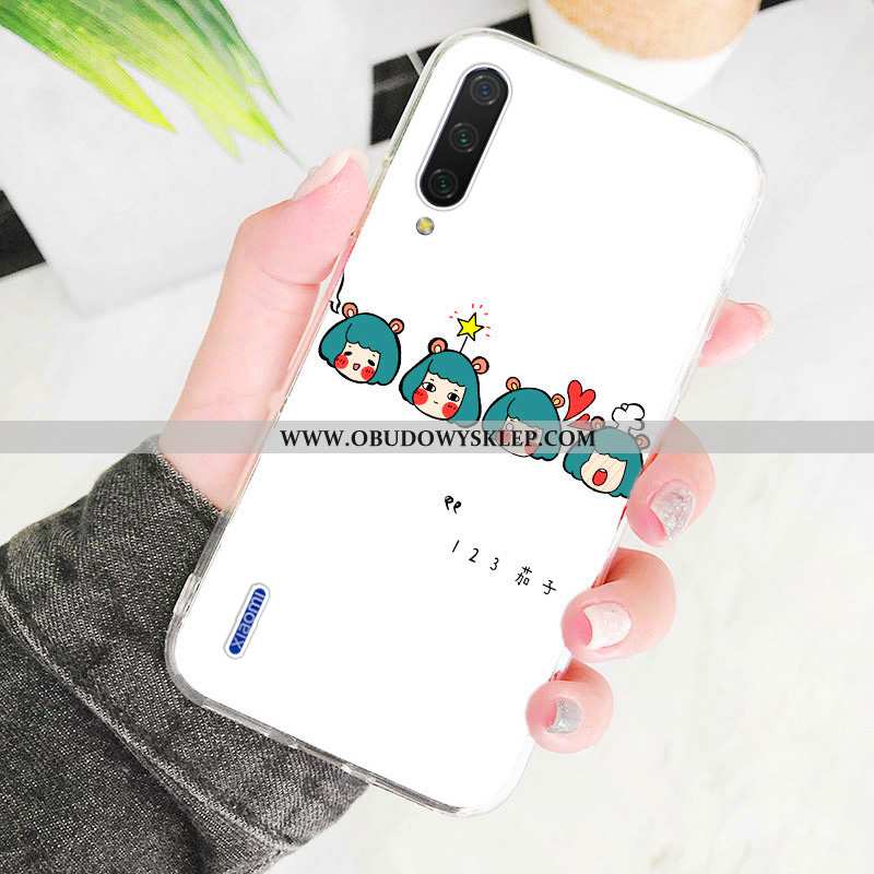 Etui Xiaomi Mi A3 Przezroczysty All Inclusive Futerał, Futerał Xiaomi Mi A3 Trendy Cienkie Rozowa