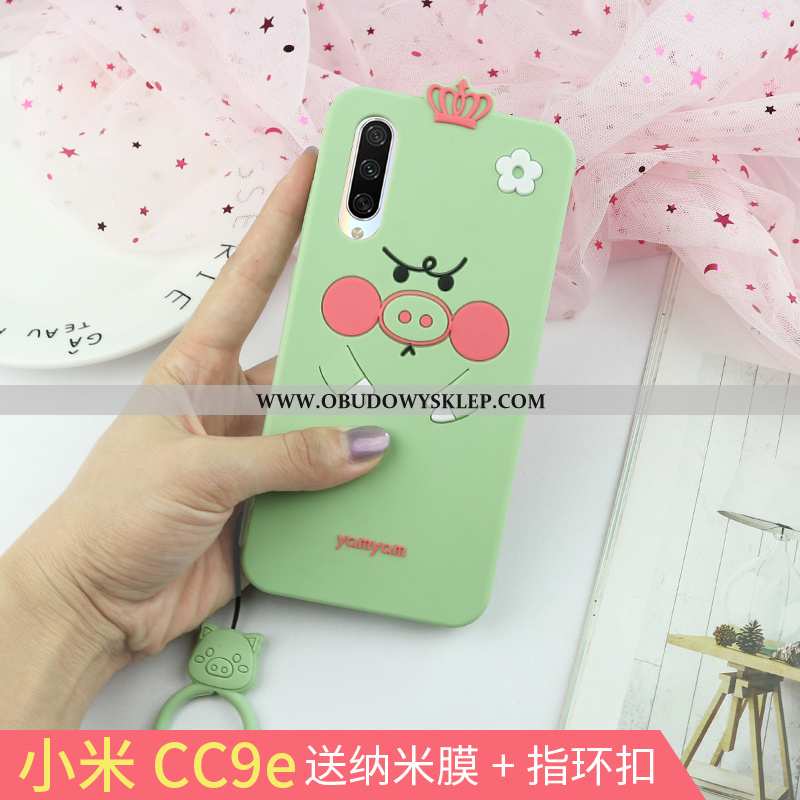 Etui Xiaomi Mi A3 Silikonowe Wzór Anti-fall, Futerał Xiaomi Mi A3 Piękny Żółta