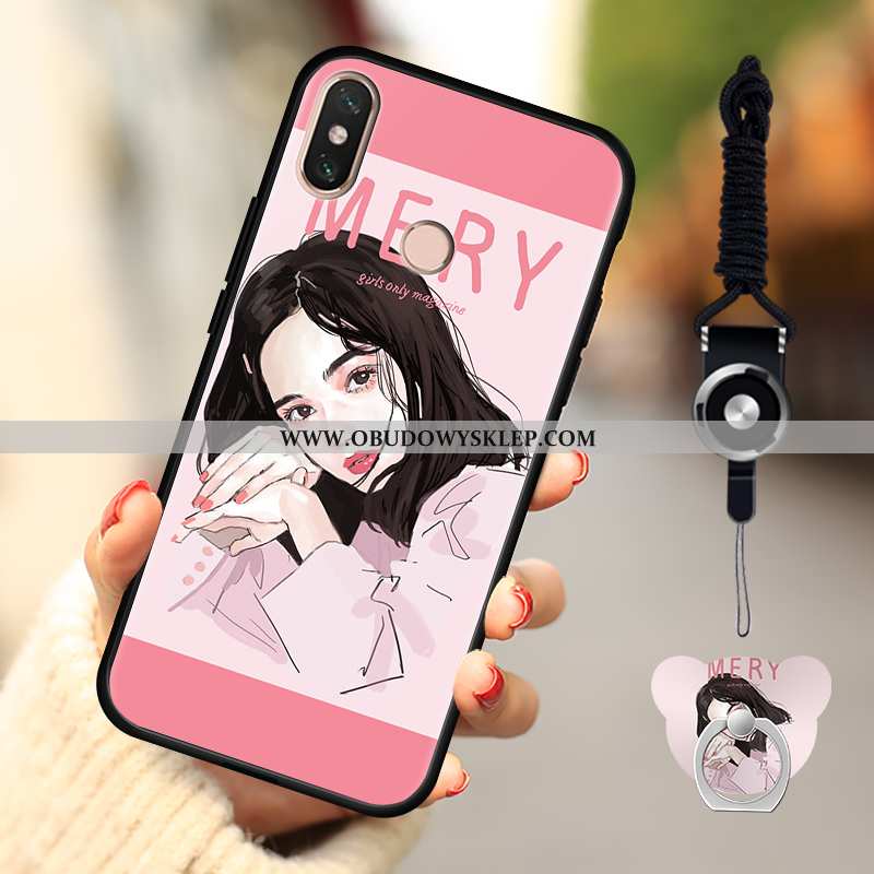 Etui Xiaomi Mi Max 3 Piękny Duży Etui, Futerał Xiaomi Mi Max 3 Silikonowe Mały Rozowa