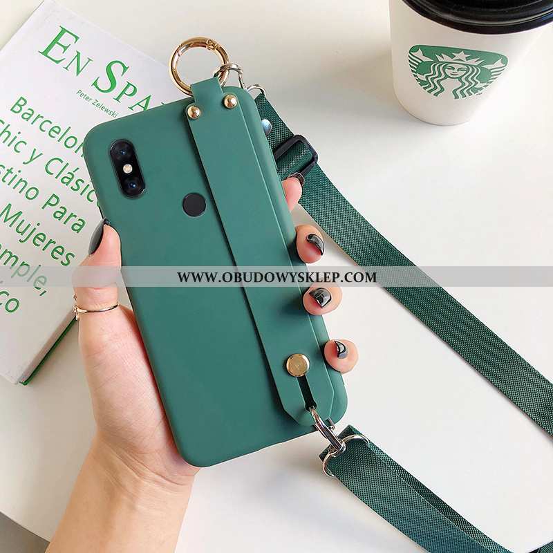 Etui Xiaomi Mi Mix 3 Miękki Anti-fall Zielony, Futerał Xiaomi Mi Mix 3 Silikonowe Proste Czarna