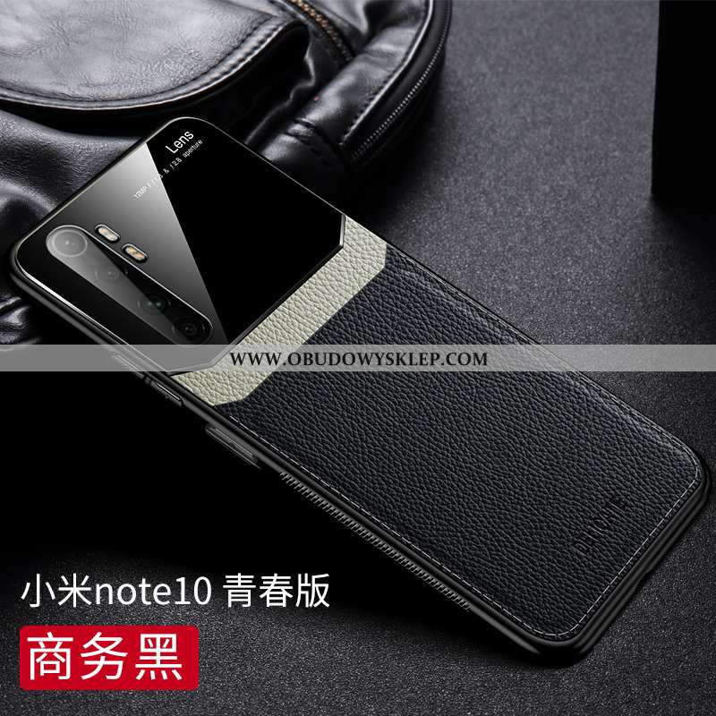 Etui Xiaomi Mi Note 10 Lite Wzór Mały Jakość, Futerał Xiaomi Mi Note 10 Lite Trendy Miękki Brązowe