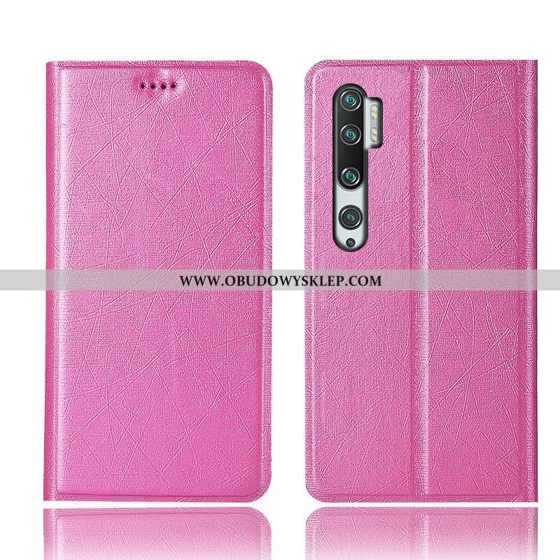 Etui Xiaomi Mi Note 10 Wzór Mały Złoto, Futerał Xiaomi Mi Note 10 Ochraniacz Złote