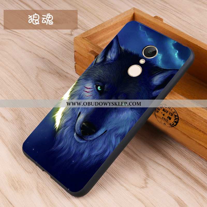 Etui Xiaomi Redmi 5 Miękki Mały Czerwony, Futerał Xiaomi Redmi 5 Silikonowe Telefon Komórkowy Biała