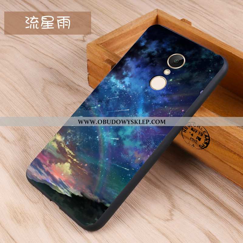Etui Xiaomi Redmi 5 Miękki Mały Czerwony, Futerał Xiaomi Redmi 5 Silikonowe Telefon Komórkowy Biała