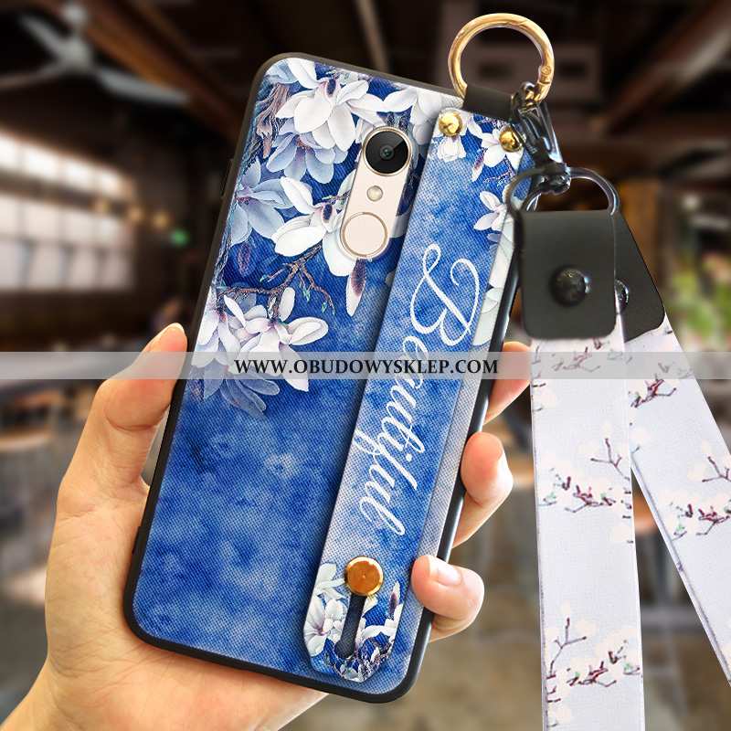 Etui Xiaomi Redmi 5 Osobowość Silikonowe Czerwony, Futerał Xiaomi Redmi 5 Trendy Pu Niebieska