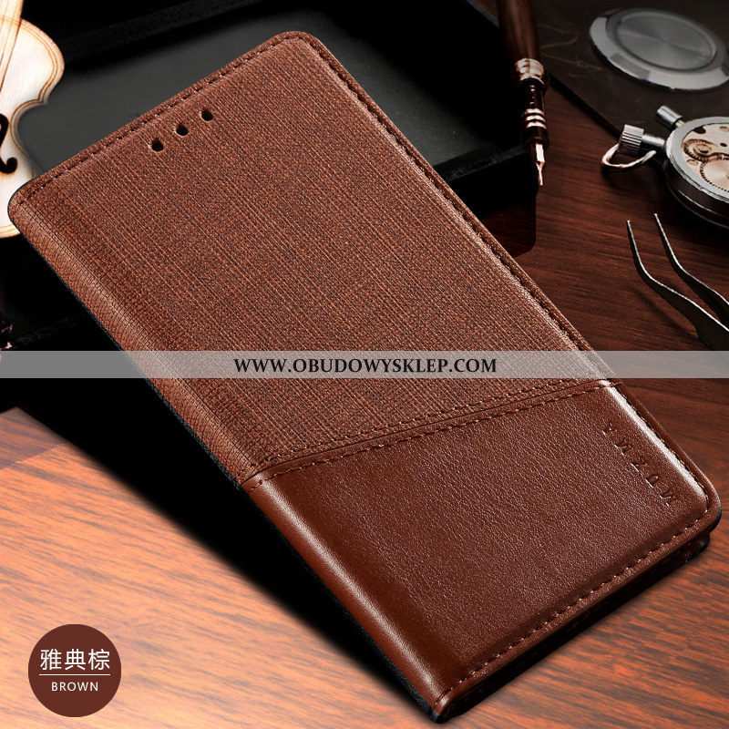 Etui Xiaomi Redmi 5 Skórzane Biznes Czarny, Futerał Xiaomi Redmi 5 Ochraniacz Telefon Komórkowy Czar