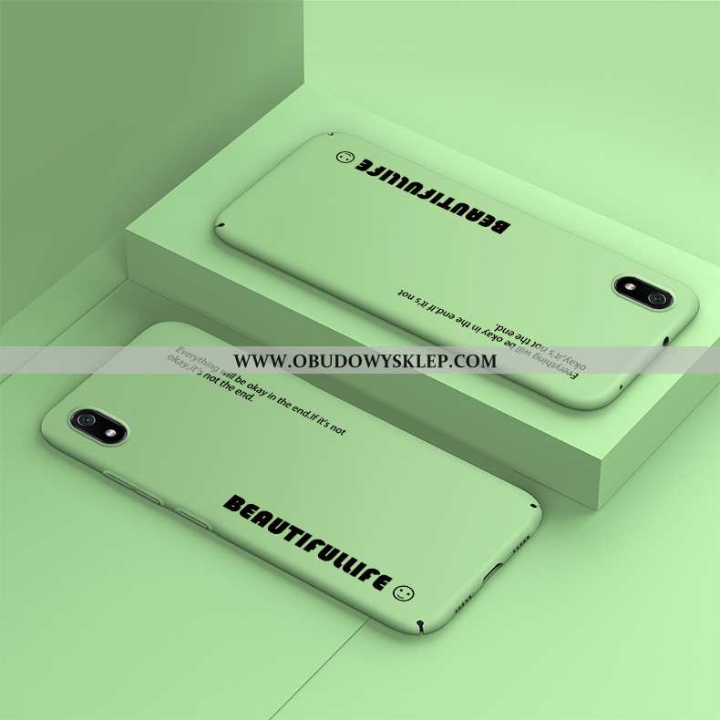 Etui Xiaomi Redmi 7a Nubuku Czerwony Netto Proste, Futerał Xiaomi Redmi 7a Trendy Anti-fall Niebiesk