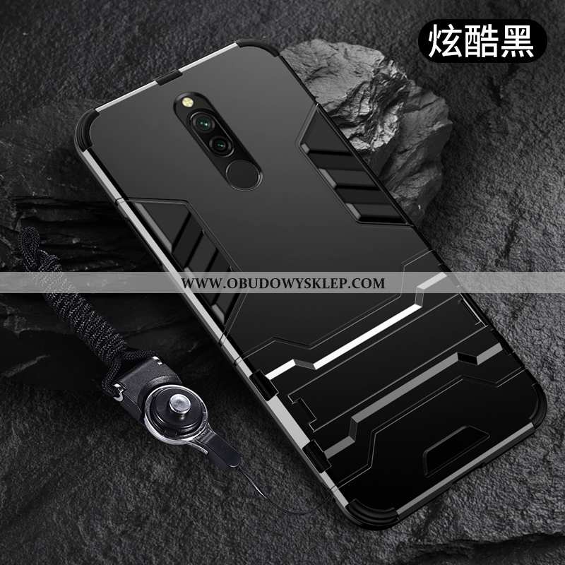 Etui Xiaomi Redmi 8 Silikonowe Nowy Nubuku, Futerał Xiaomi Redmi 8 Ochraniacz Czerwony Netto Czerwon