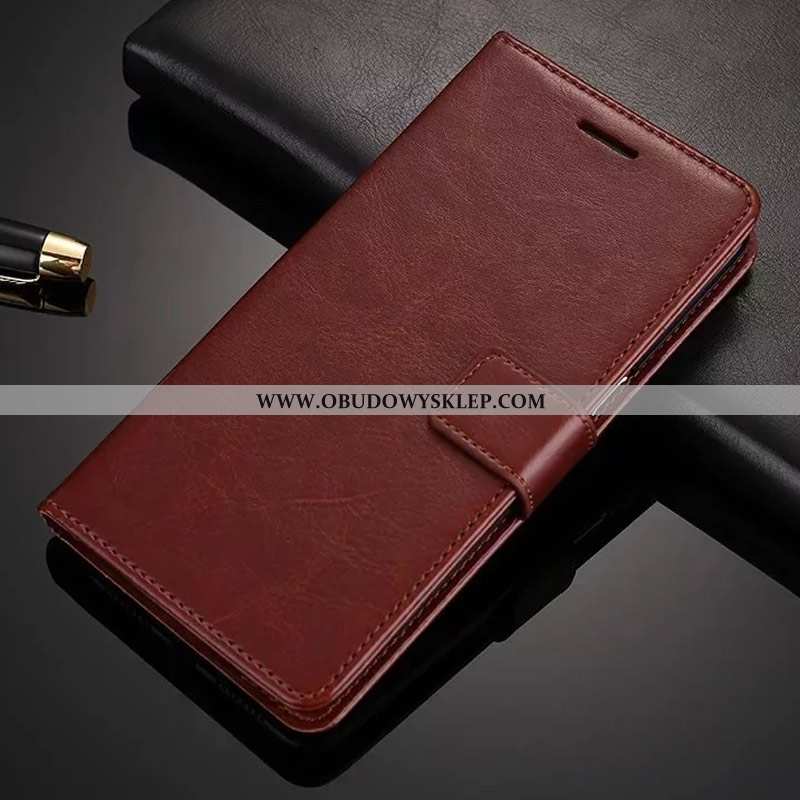 Etui Xiaomi Redmi Note 5 Trendy Anti-fall Wysoki, Futerał Xiaomi Redmi Note 5 Miękki Klapa Kawowy