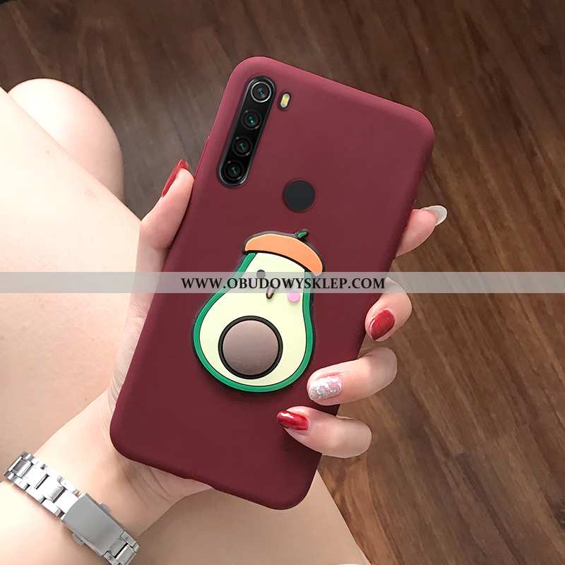 Etui Xiaomi Redmi Note 8t Miękki Futerał Etui, Xiaomi Redmi Note 8t Silikonowe Wiatr Czarna