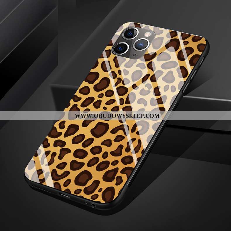 Etui iPhone 11 Pro Max Silikonowe Telefon Komórkowy Lampart, Futerał iPhone 11 Pro Max Ochraniacz Wz