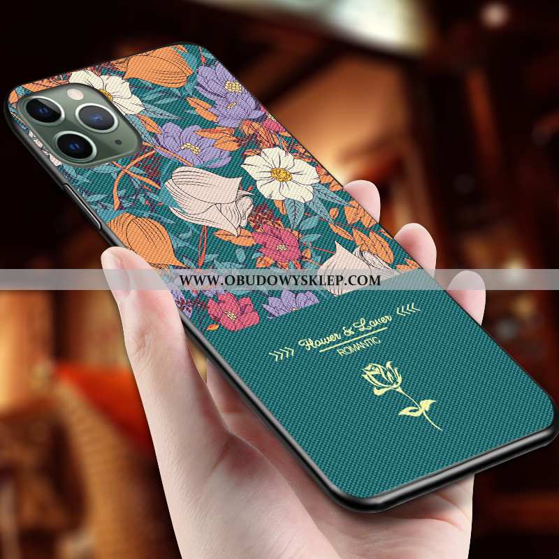 Etui iPhone 11 Pro Miękki All Inclusive, Futerał iPhone 11 Pro Silikonowe Kreatywne Zielone