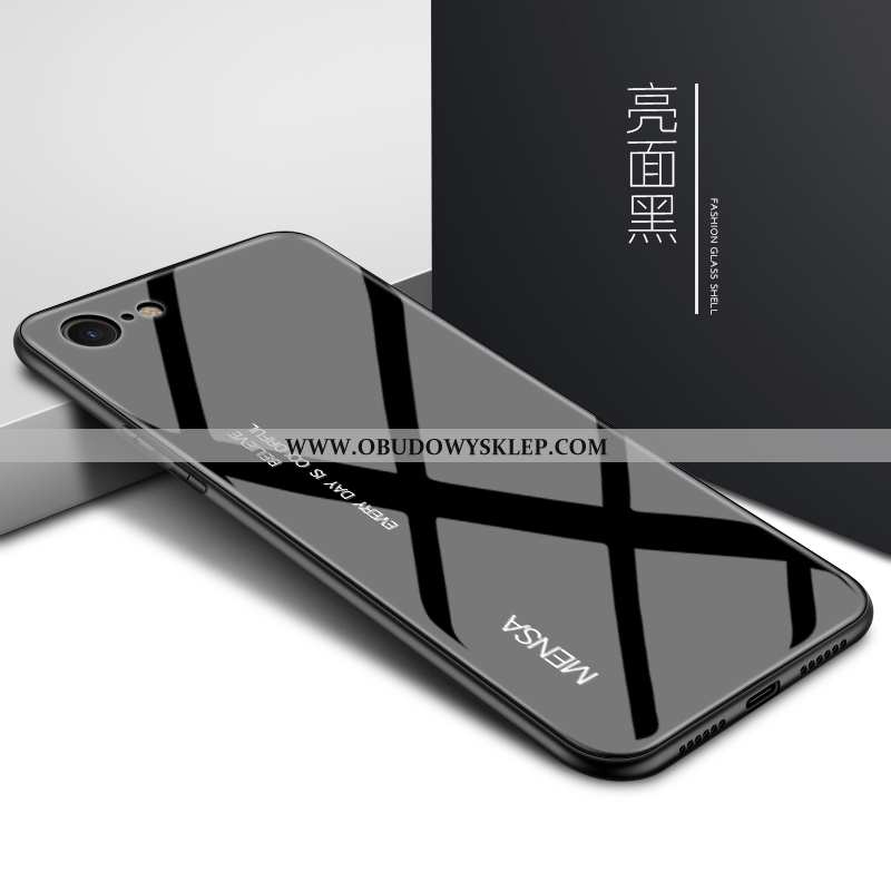 Etui iPhone Se (nouveau) Moda Futerał Kreatywne, iPhone Se (nouveau) Osobowość All Inclusive Czarna