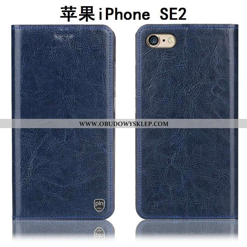 Etui iPhone Se (nouveau) Ochraniacz Futerał Nowy, iPhone Se (nouveau) Skórzane Wzór Brązowe