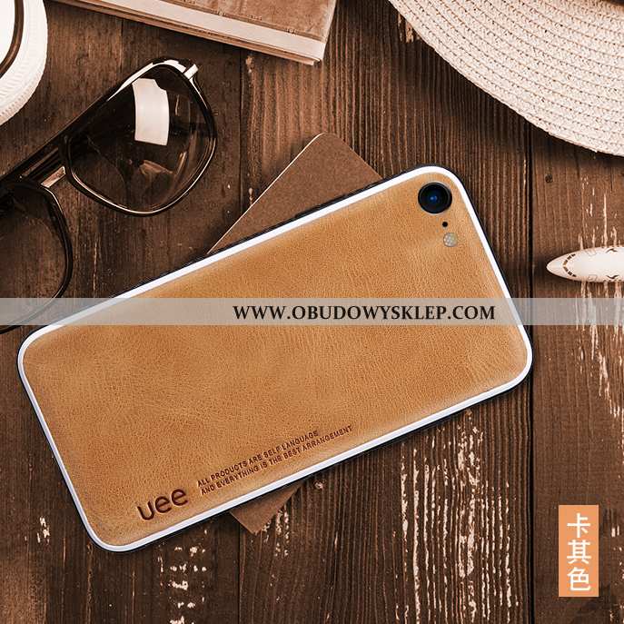 Etui iPhone Se (nouveau) Prawdziwa Skóra Niebieski Skórzane Etui, Futerał iPhone Se (nouveau) Skóra 