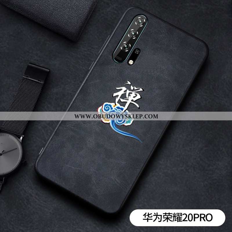 Futerał Honor 20 Pro Wzór Ochraniacz Młodzież, Pokrowce Honor 20 Pro Trendy Telefon Komórkowy Czarna