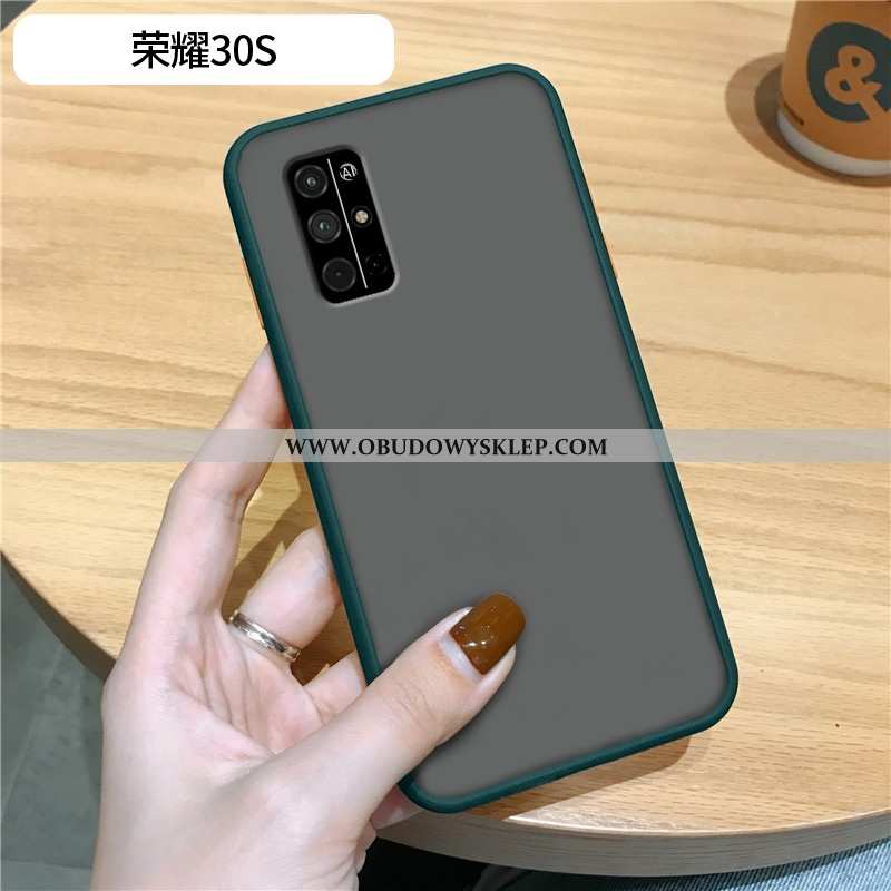 Futerał Honor 30s Kreatywne Telefon Komórkowy Zielony, Pokrowce Honor 30s Super Nubuku Zielone