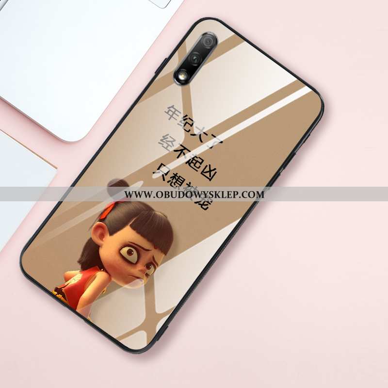 Futerał Honor 9x Trendy Szkło Hartowane Futerał, Pokrowce Honor 9x Miękki Etui Rozowa