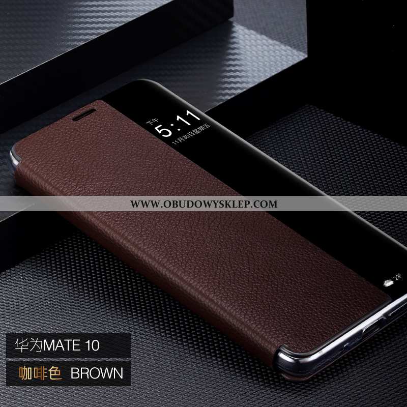 Futerał Huawei Mate 10 Ochraniacz Klapa All Inclusive, Pokrowce Huawei Mate 10 Skórzane Etui Anti-fa