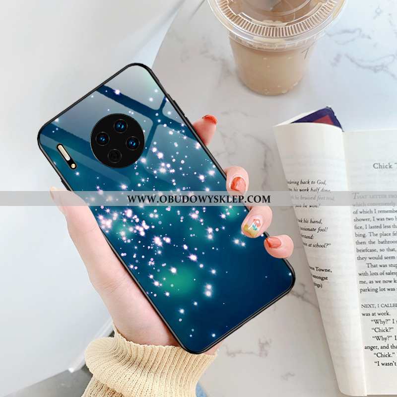 Futerał Huawei Mate 30 Pro Super Kreatywne Proste, Pokrowce Huawei Mate 30 Pro Cienkie Trendy Niebie