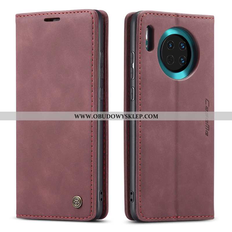 Futerał Huawei Mate 30 Skóra Etui Prawdziwa Skóra, Pokrowce Huawei Mate 30 Ochraniacz Jakość Brązowe