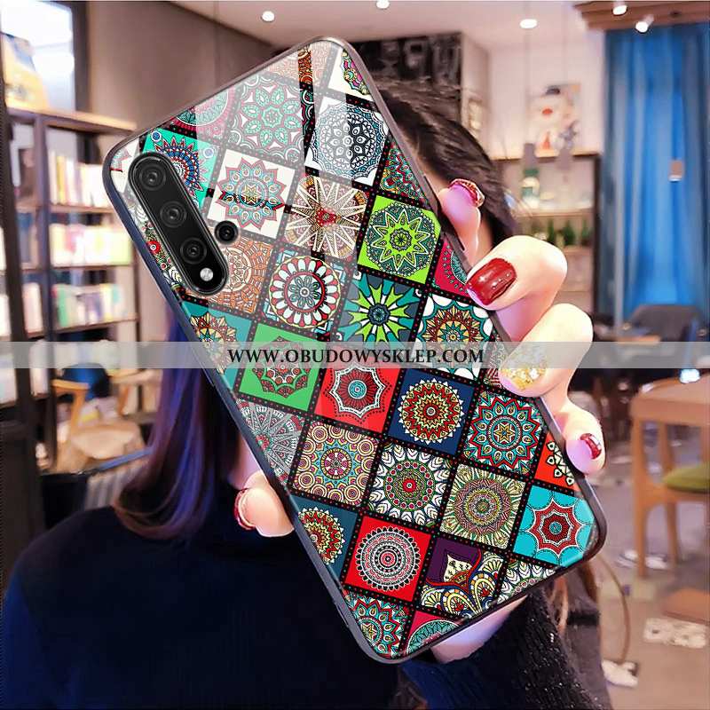 Futerał Huawei Nova 5t Szkło Etui Telefon Komórkowy, Pokrowce Huawei Nova 5t Moda Kolorowy