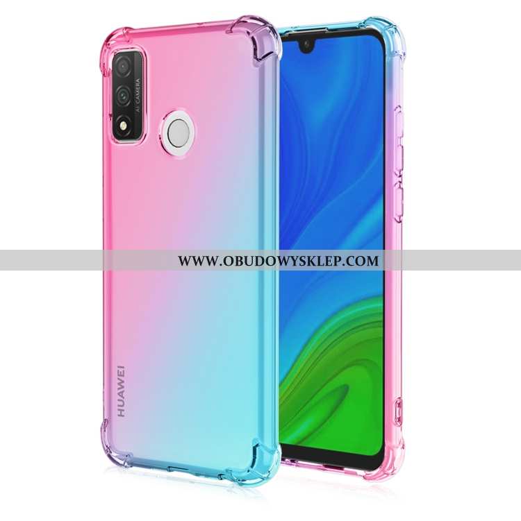 Futerał Huawei P Smart 2020 Miękki Balon Pu, Pokrowce Huawei P Smart 2020 Gradient Żółta