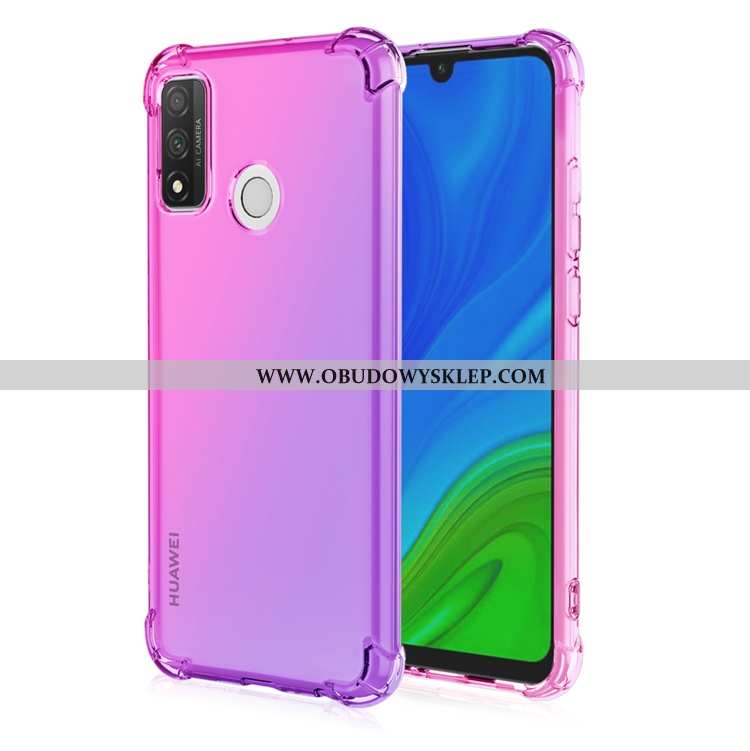 Futerał Huawei P Smart 2020 Miękki Balon Pu, Pokrowce Huawei P Smart 2020 Gradient Żółta