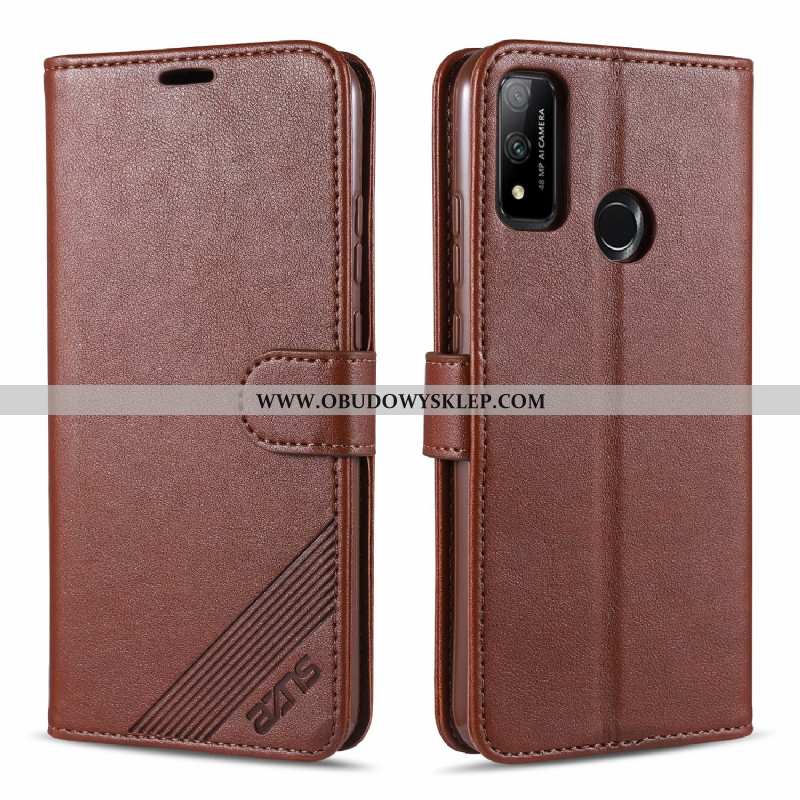 Futerał Huawei P Smart 2020 Skórzane Etui Anti-fall, Pokrowce Huawei P Smart 2020 Portfel Karta Różo