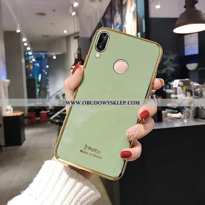 Futerał Huawei P Smart+ Filmy Trendy Miękki, Pokrowce Huawei P Smart+ Silikonowe Etui Turquoise