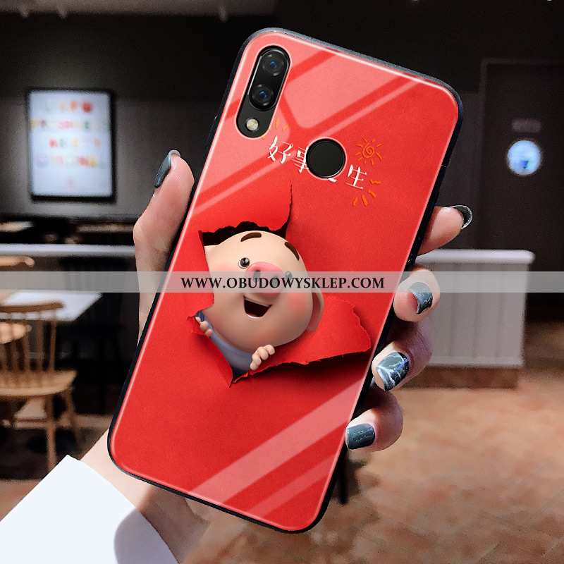 Futerał Huawei P20 Lite Szkło Super Trudno, Pokrowce Huawei P20 Lite Osobowość Biała