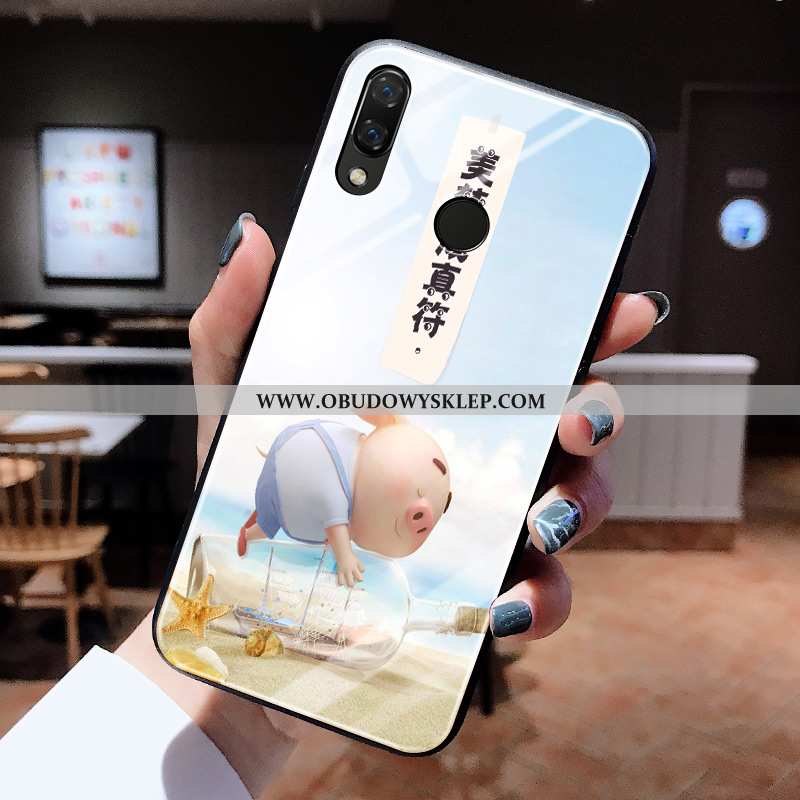 Futerał Huawei P20 Lite Szkło Super Trudno, Pokrowce Huawei P20 Lite Osobowość Biała