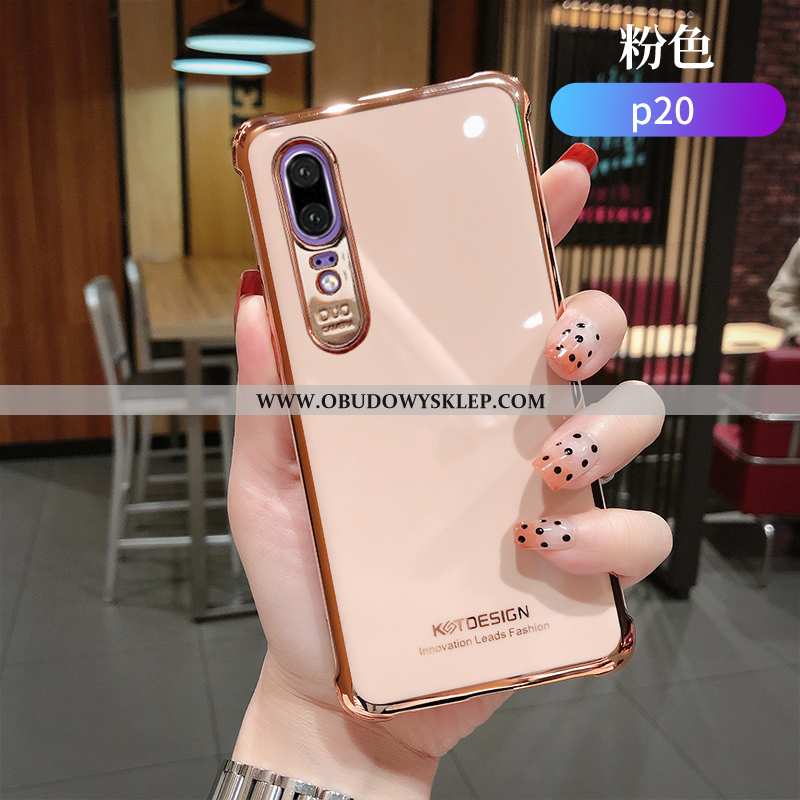 Futerał Huawei P20 Miękki Wiatr Osobowość, Pokrowce Huawei P20 Silikonowe Szary Szara