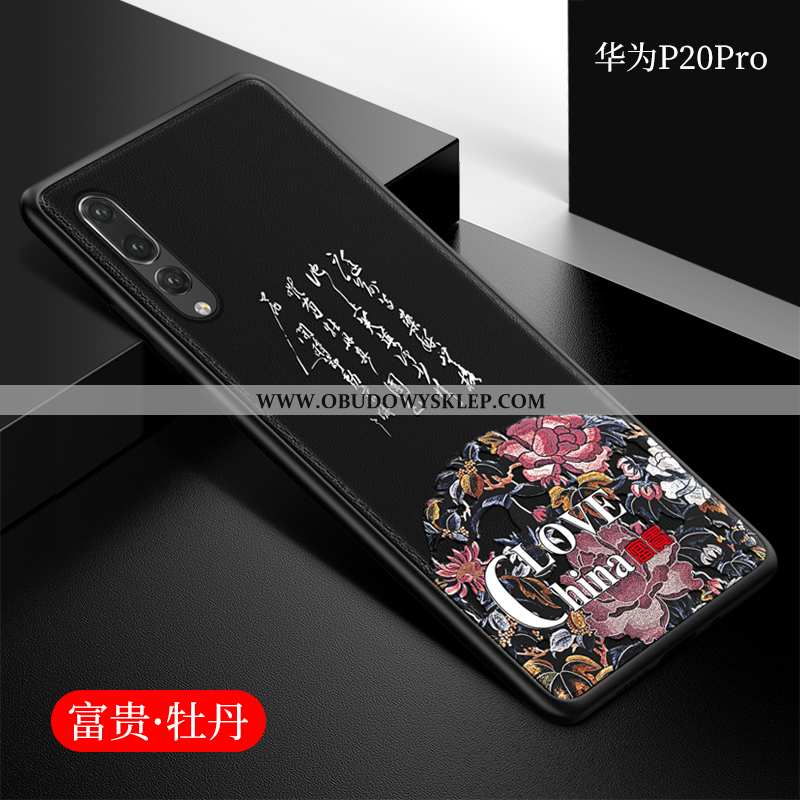 Futerał Huawei P20 Pro Silikonowe Anti-fall Niebieski, Pokrowce Huawei P20 Pro Ochraniacz Wiatr Nieb