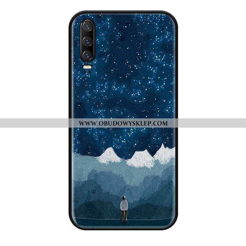 Futerał Huawei P30 Ochraniacz Etui Nubuku, Pokrowce Huawei P30 Moda Proste Żółta