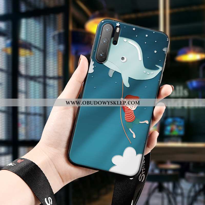 Futerał Huawei P30 Pro Relief Niemowlę Piękny, Pokrowce Huawei P30 Pro Kreskówka Miękki Zielone