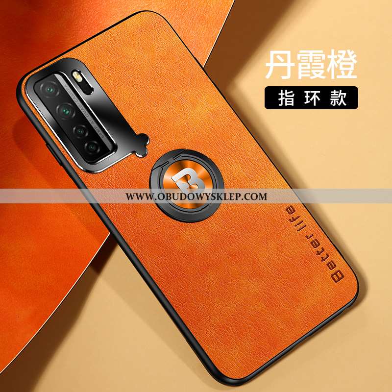 Futerał Huawei P40 Lite 5g Skóra Anti-fall Czerwony Netto, Pokrowce Huawei P40 Lite 5g Wzór All Incl