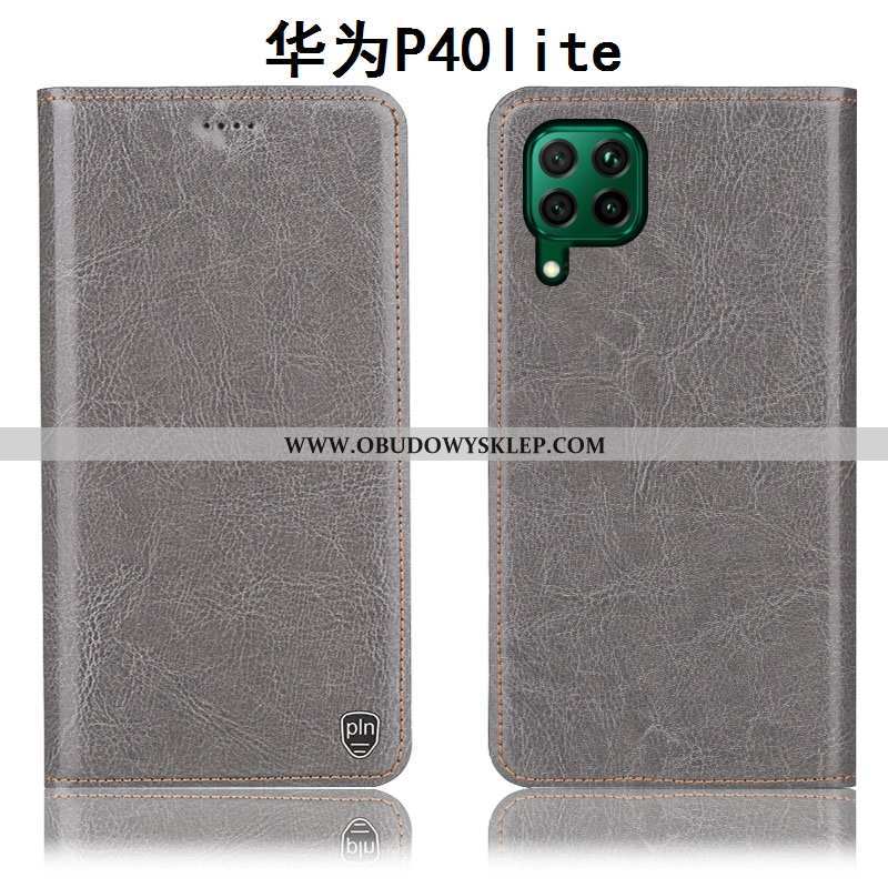 Futerał Huawei P40 Lite Wzór Telefon Komórkowy Szary, Pokrowce Huawei P40 Lite Ochraniacz All Inclus
