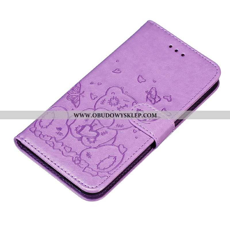 Futerał Huawei Y6 2020 Kreskówka Karta Telefon Komórkowy, Pokrowce Huawei Y6 2020 Trendy Rozowa