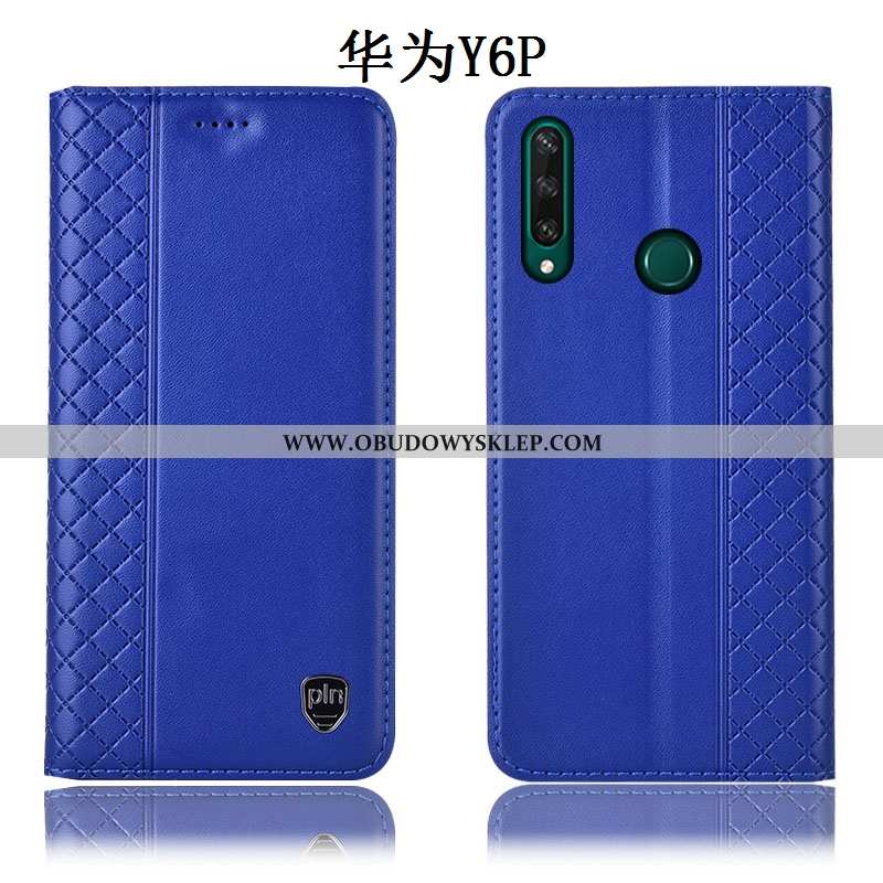Futerał Huawei Y6p Prawdziwa Skóra Anti-fall Futerał, Pokrowce Huawei Y6p Ochraniacz Telefon Komórko